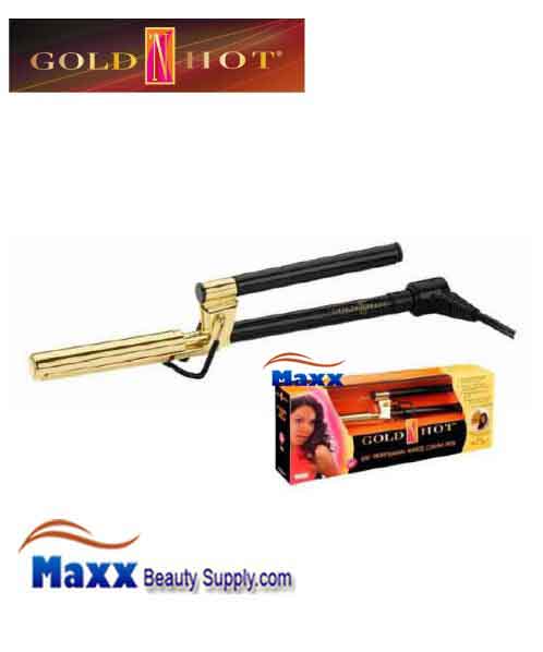 Gold N Hot #GH9438 Gold Plated Ceramic Marcel Iron - 5/8"